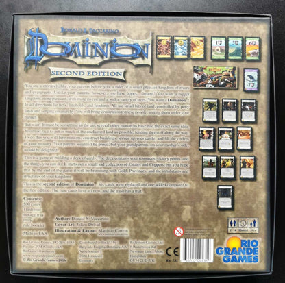 Dominion Second Edition - Rio Grandes Board Game #1YC