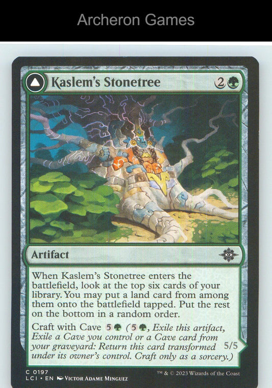 Kaslem's Stonetree LCI 197 C MTG Card NM/EX+
