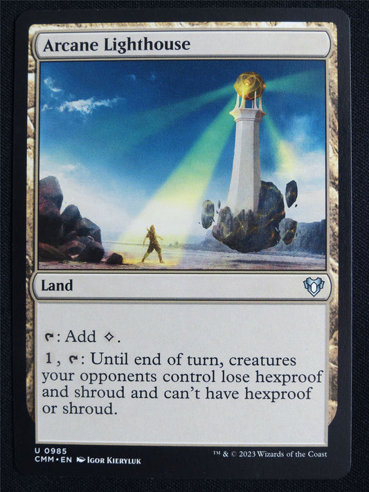 Arcane Lighthouse - CMM - Mtg Card #3FR