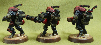 Stealth Battlesuits painted - Tau Empire - Warhammer 40K #YA