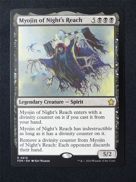 Myojin of Night's Reach - FDN - Mtg Card #59V