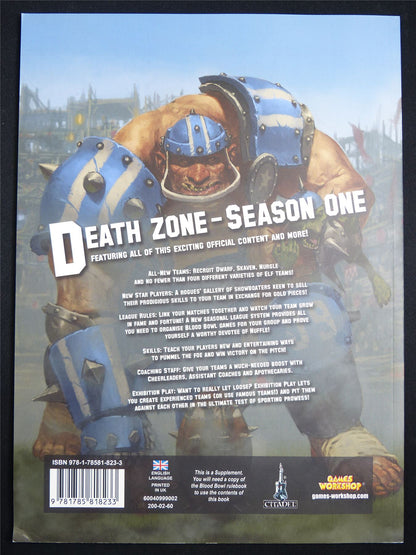 Blood Bowl: Death Zone Season One - Warhammer Rules Booklet #1WD