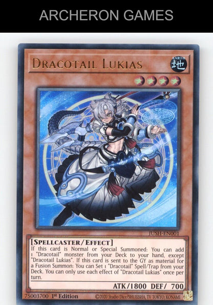 Dracotail Lukias Ultra Rare YUGIOH Card