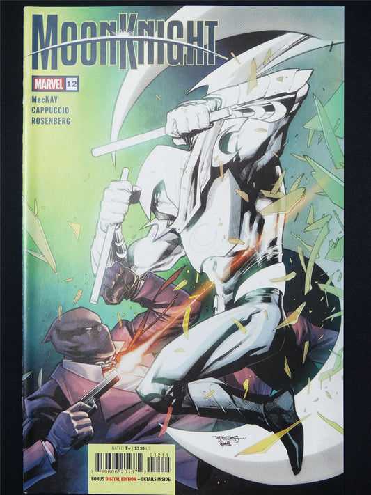 MOON Knight #12 - B&B Marvel Comic #7JI
