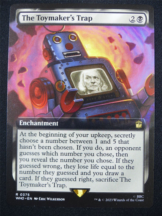 The Toymaker's Trap Extended Art - WHO - Mtg Card #E9