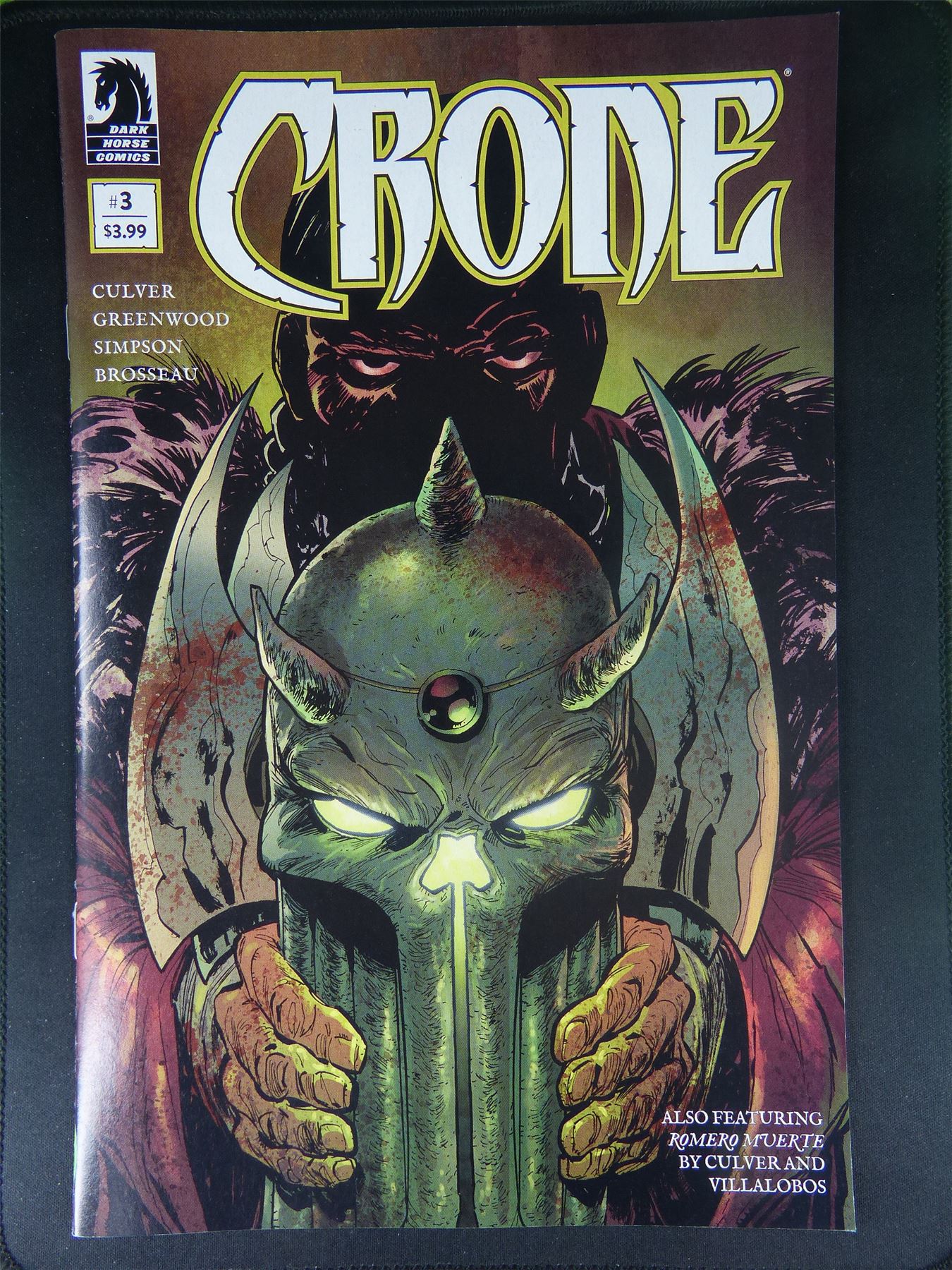 CRONE #3 - Dark Horse Comic #2QX