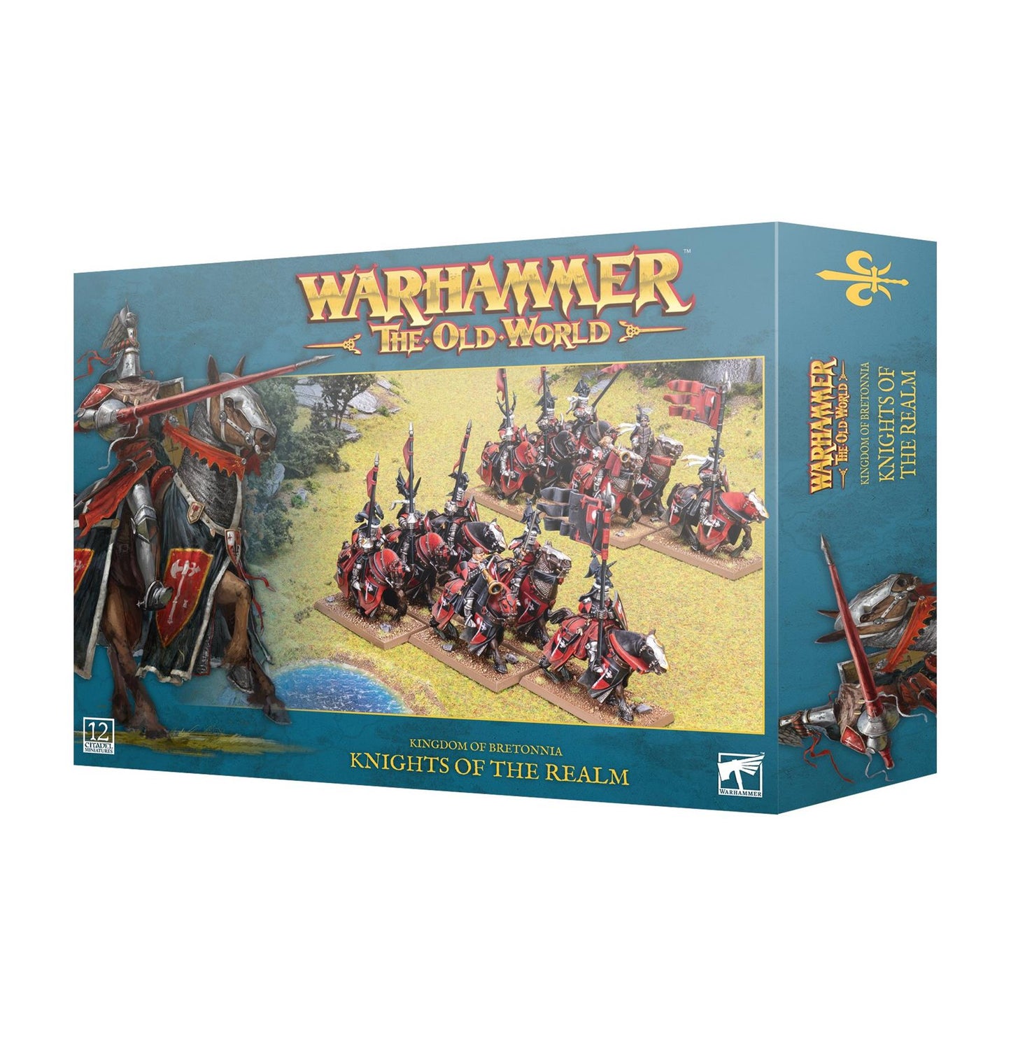 Knights of the Realm - Kingdom of Bretonnia - Warhammer Old World - Available from 16/03/24