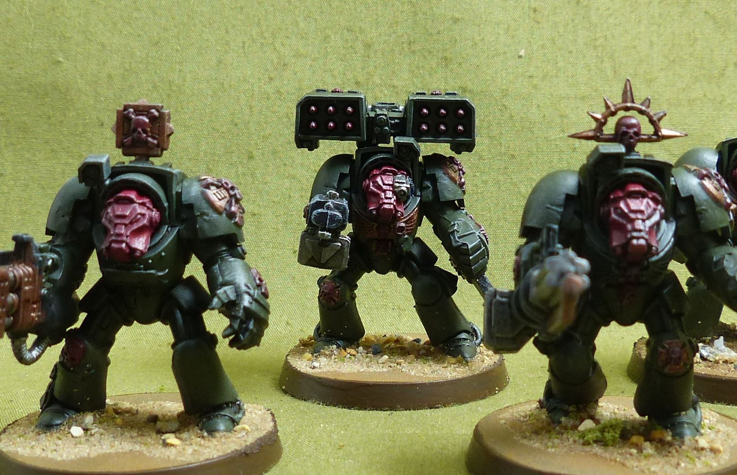Terminator Squad painted - Space Marines - Warhammer 40K #2NV