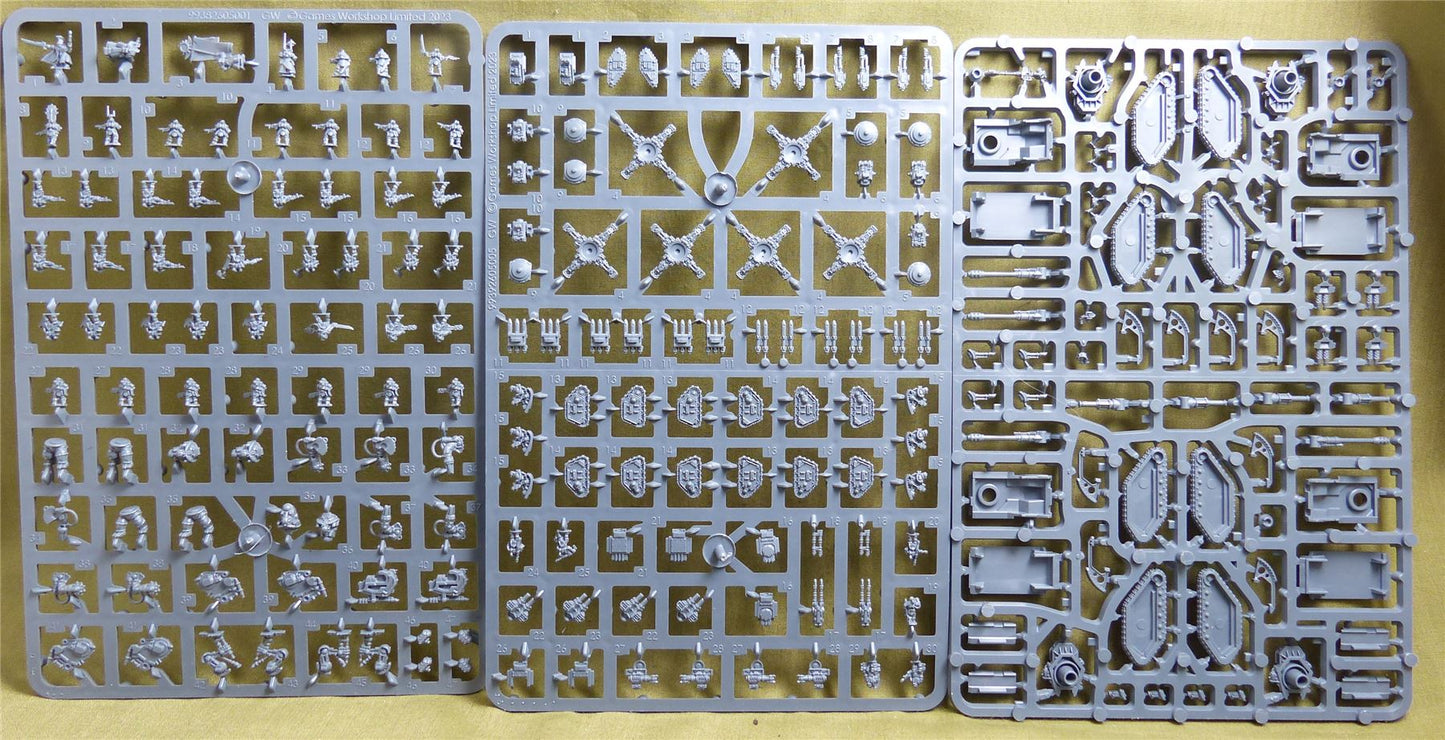 Solar Auxilia Combat Force part built - Warhammer Imperialis #17V