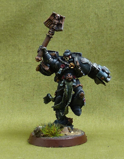 Chaplain with Jump Pack painted - Space Marines - Warhammer 40K #5AA