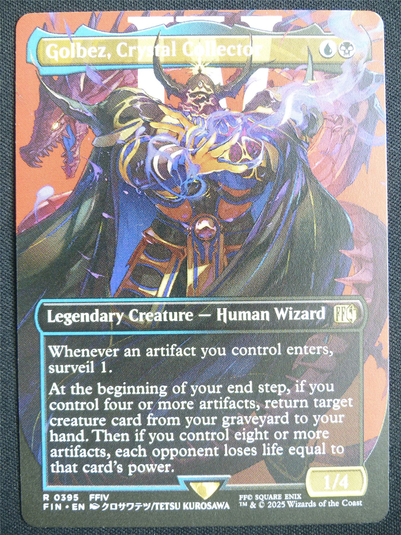 Golbez Crystal Collector Borderless - FIN - Mtg Card #1ZI