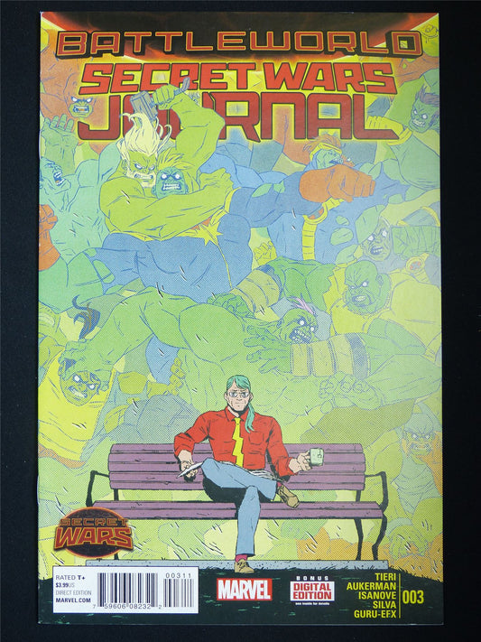 SECRET Wars Journal #3 - Marvel Comic #6I7