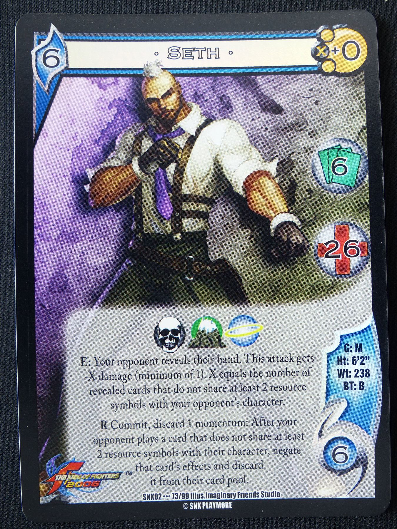 Seth Foil SNK02 73/99 - UFS Card #2H1