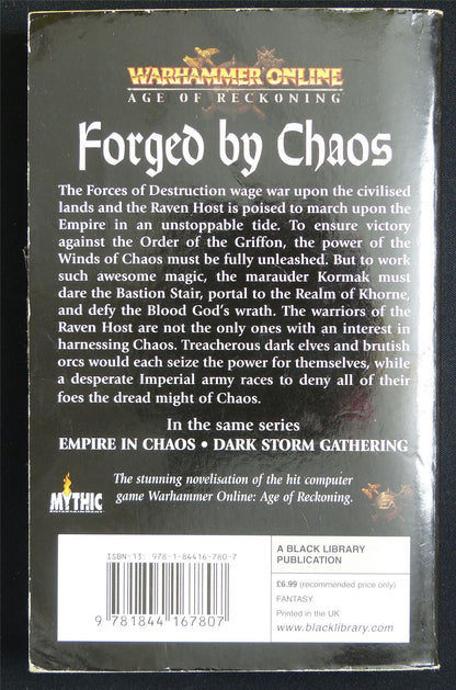 Age of Reckoning: Forged by Chaos - Warhammer Novel Softback #2L7
