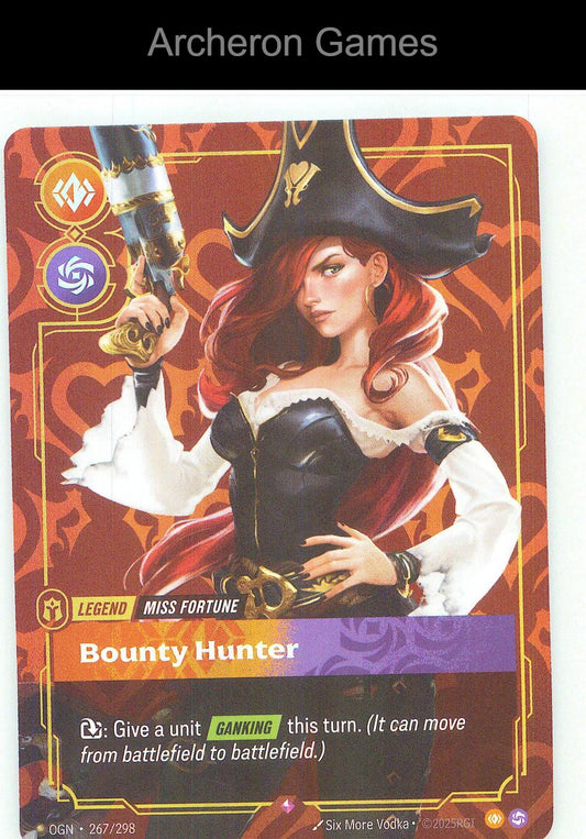 Miss Fortune - Bounty Hunter OGN 267/298 R Origins Riftbound Card