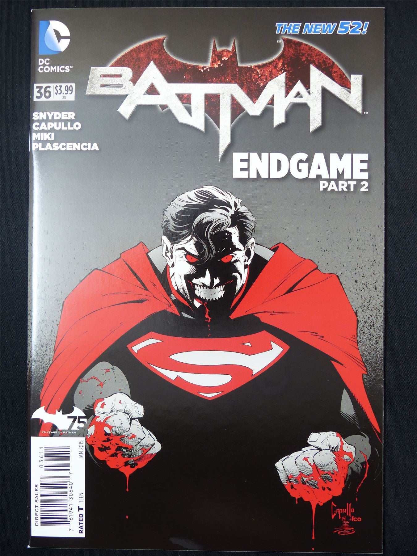 BATMAN #36 2015 Endgame part 2 - DC Comic #PJ