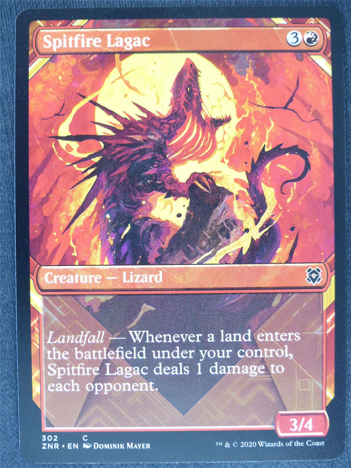 Spitfire Lagac Showcase Mint - Mtg Magic Cards #43
