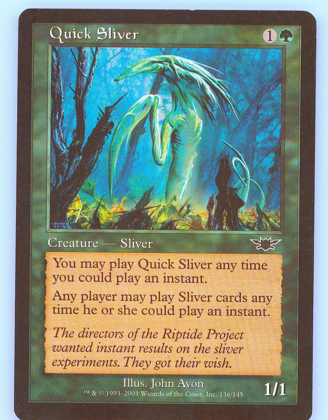 Quick Sliver 136 C MTG Card Legions