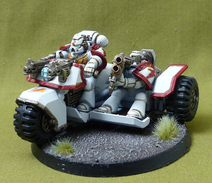 Attack Bike - Space Marines White Scars - Warhammer 40K #2GA