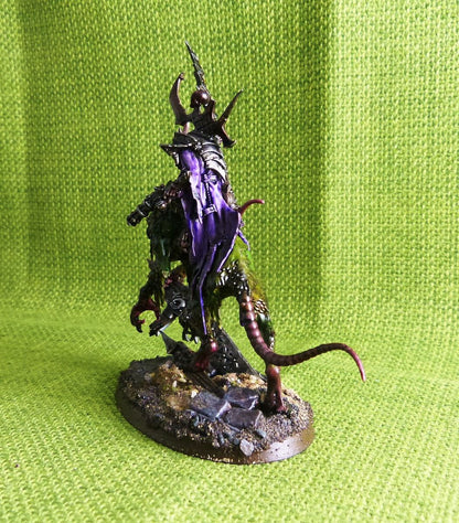 Skaven - Clawlord on Gnawbeast Painted - Warhammer AoS 40k #IA