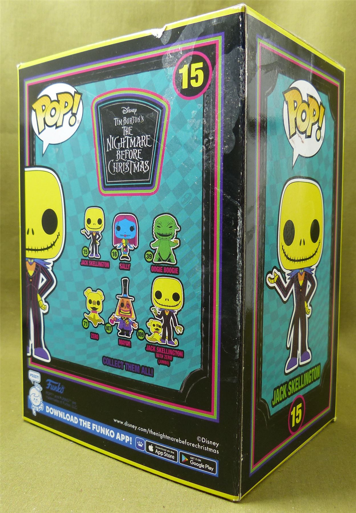 Jack Skellington 15 - Disney - Funko Pop! Figure #H7