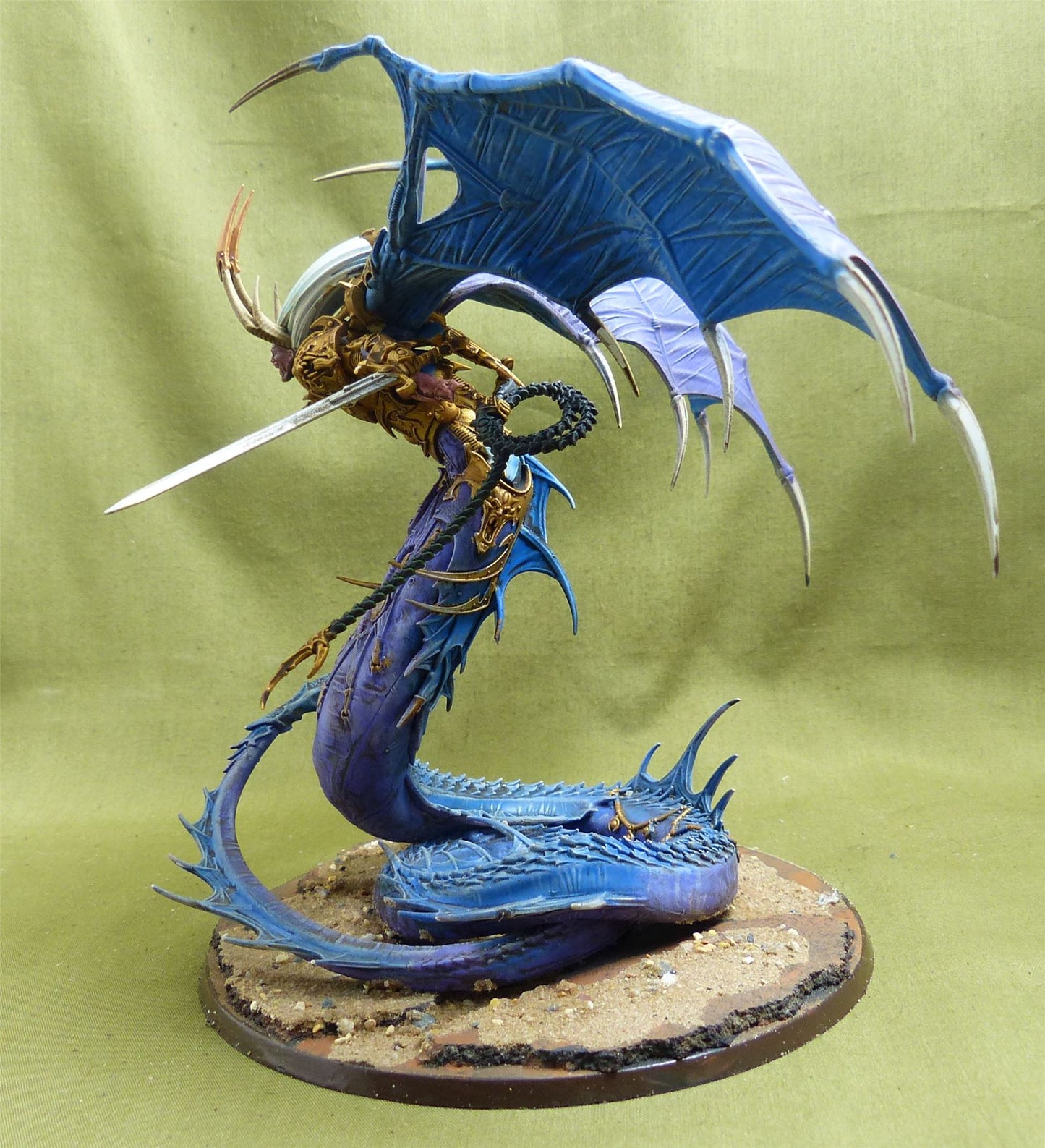 Fulgrim Daemon Primarch of Slaanesh painted - Emperor's Children - Warhammer 40K #62M