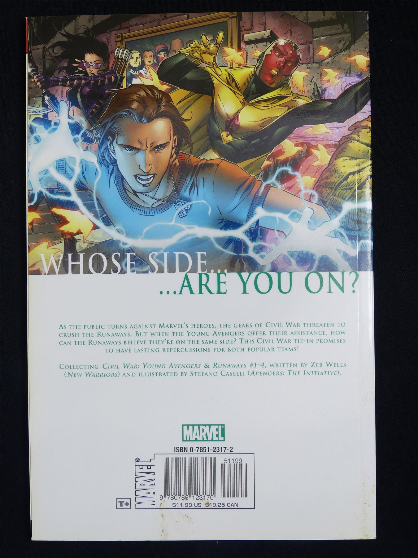 Civil War: Young Avengers & Runaways - Marvel Graphic Softback #480