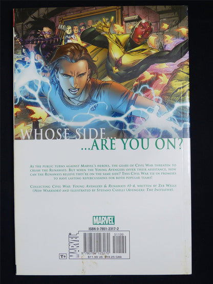 Civil War: Young Avengers & Runaways - Marvel Graphic Softback #480