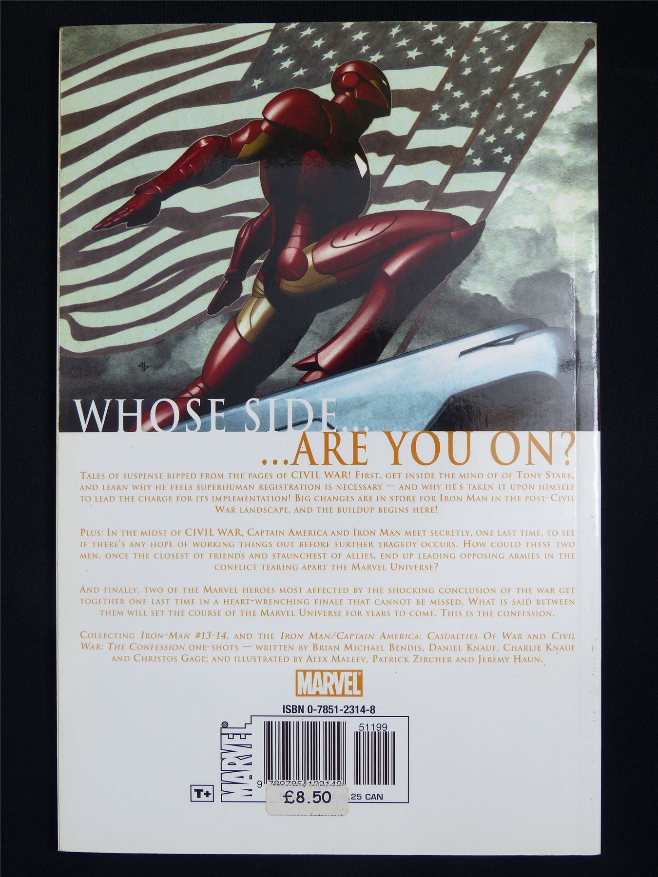 Civil War: Iron Man - Marvel Graphic Softback #48D