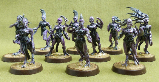Daemonettes painted - Hedonites of Slaanesh - Warhammer AoS #325