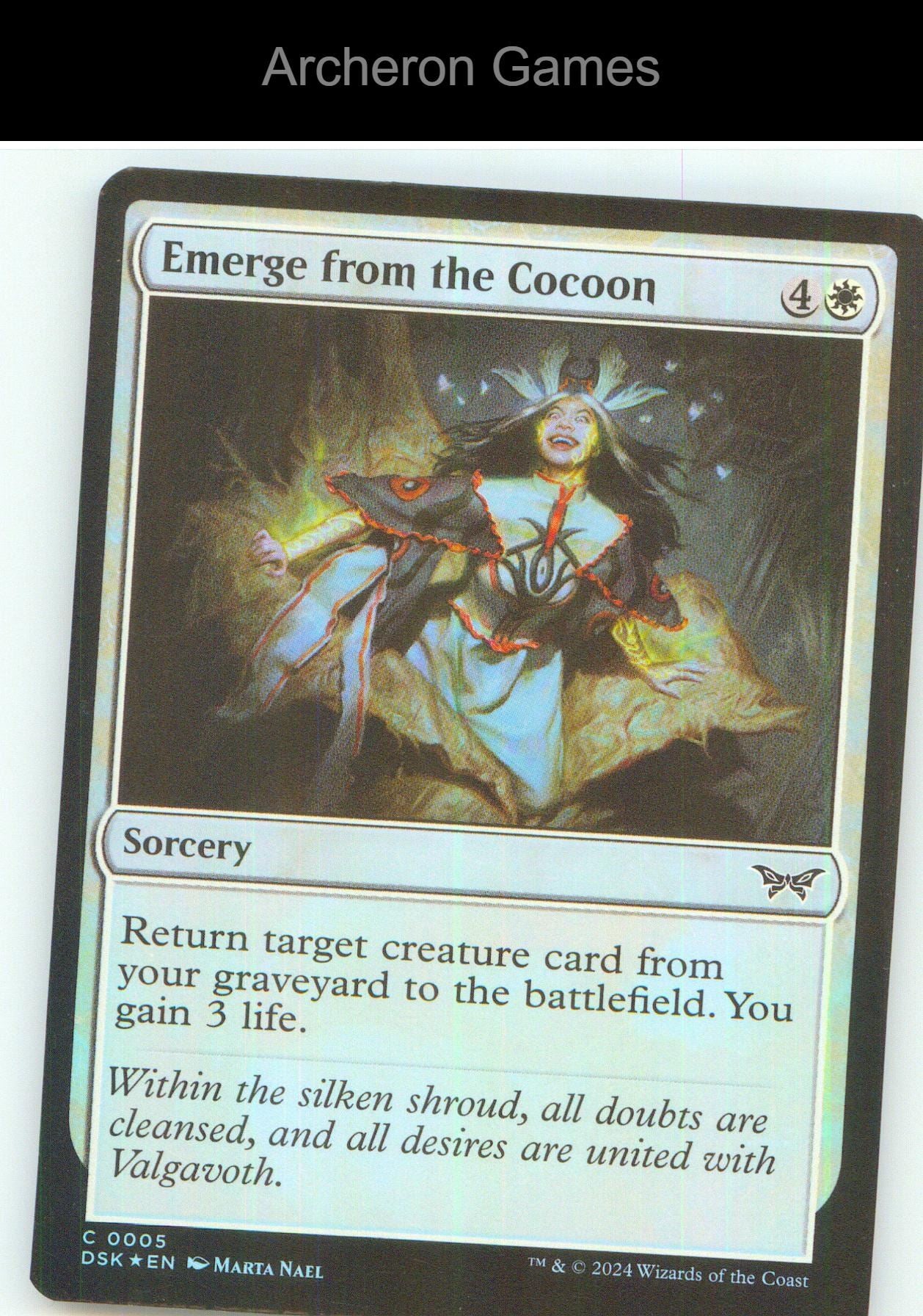 Emerge from the Cocoon DSK 5 C MTG Card NM/EX+ Foil
