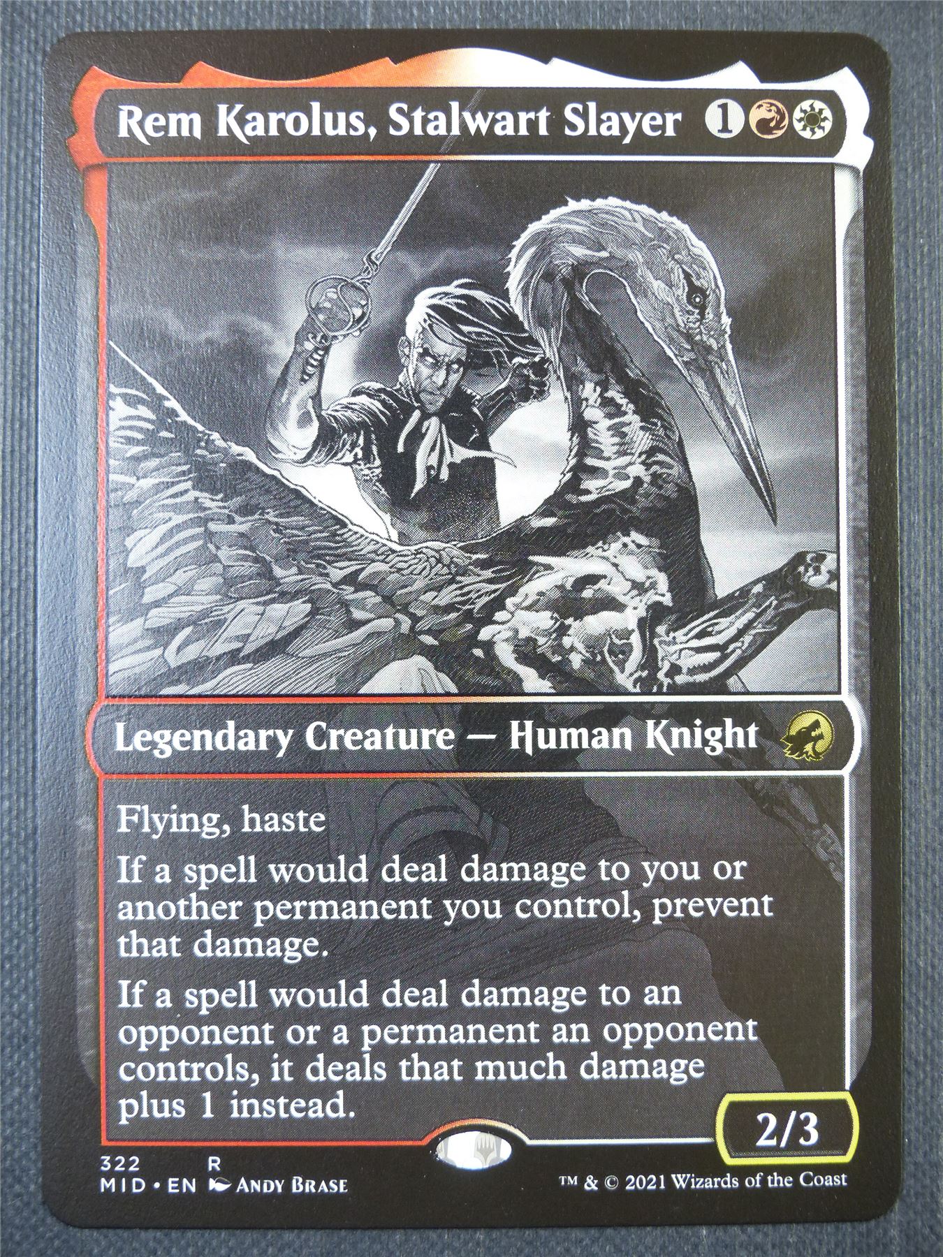 Rem Karolus Stalwart Slayer Showcase - Mtg Card #LA