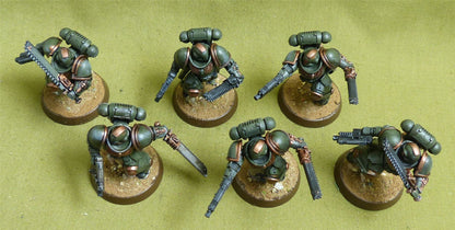 Assault Intercessor Squad set of 6 painted - Space Marines - Warhammer 40K #2NX