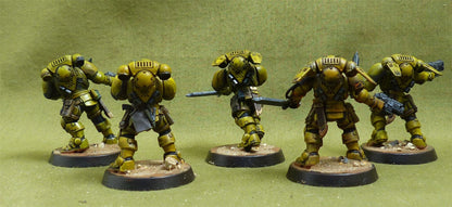 Reiver Squad set of 5 painted - Space Marines - Warhammer 40K #5BU