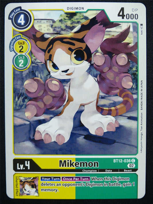 Mikemon BT12-036 - Digimon Card #OT