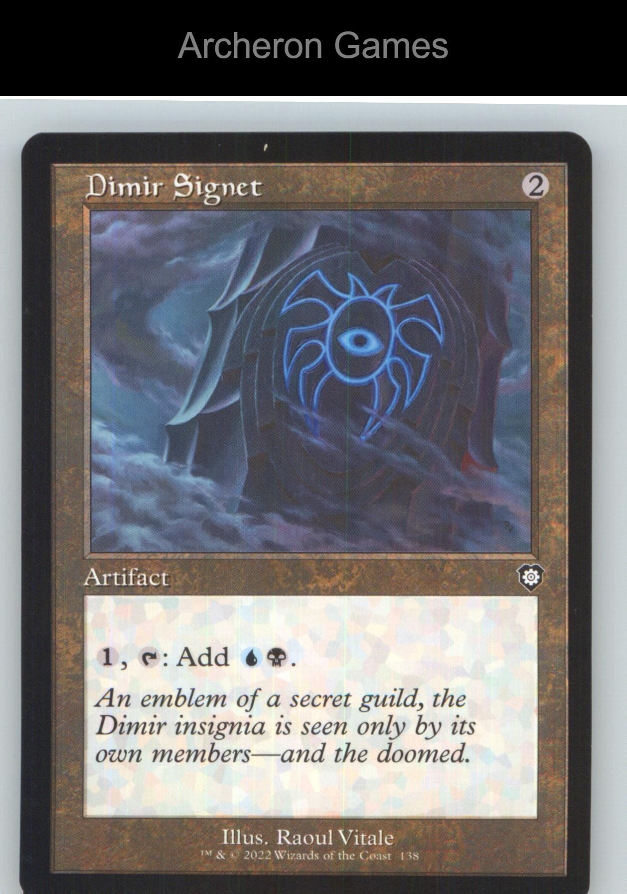 Dimir Signet (Retro Frame) BRC 138 C MTG Card NM/EX+