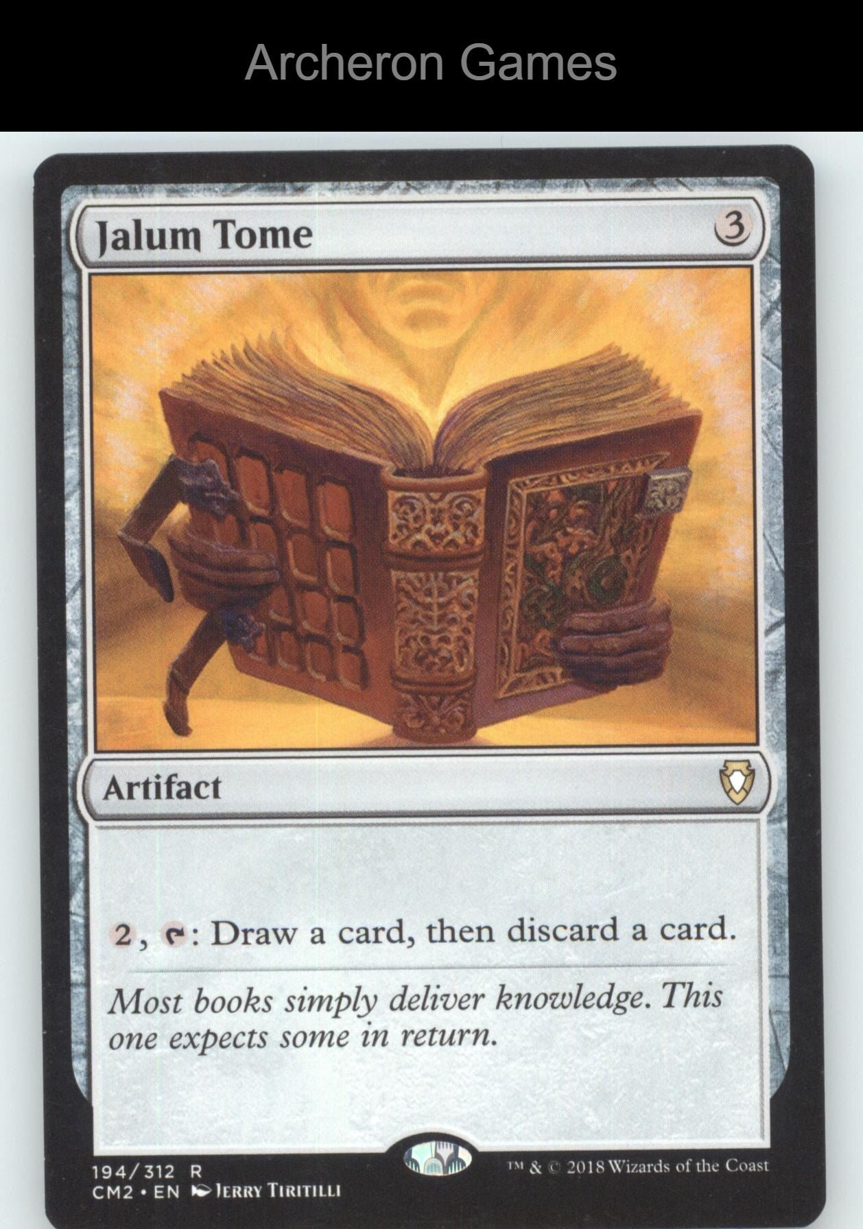 Jalum Tome 194 R MTG Card Commander Anthology Volume II