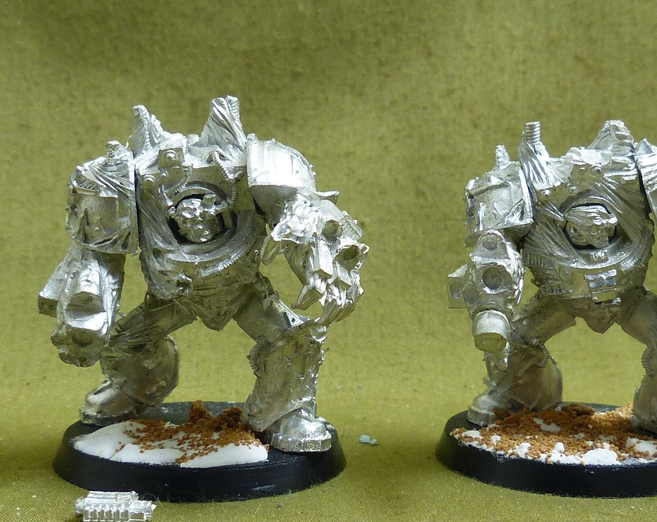 Classic Metal Obliterators set of 3 OOP - Chaos Space Marines - Warhammer 40K #2EL