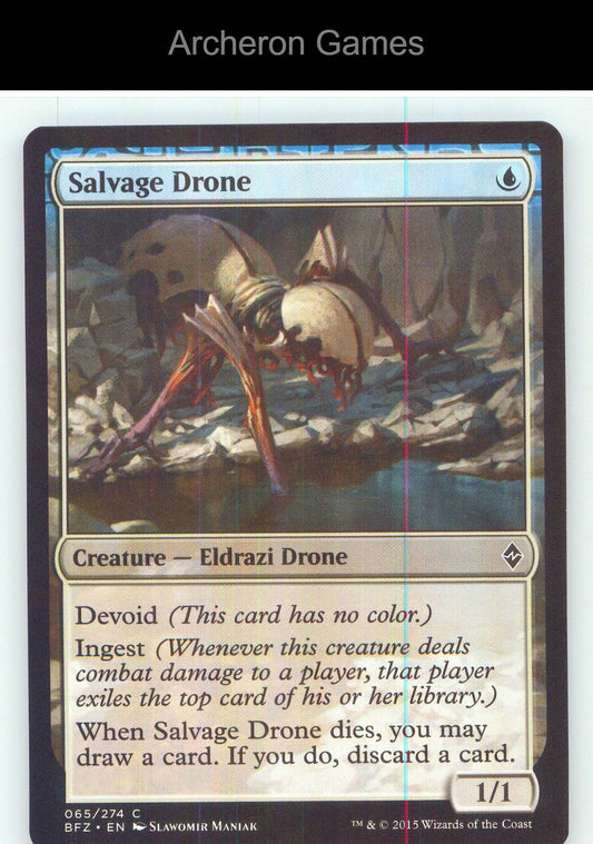 Salvage Drone BFZ 65 C MTG Card NM/EX+