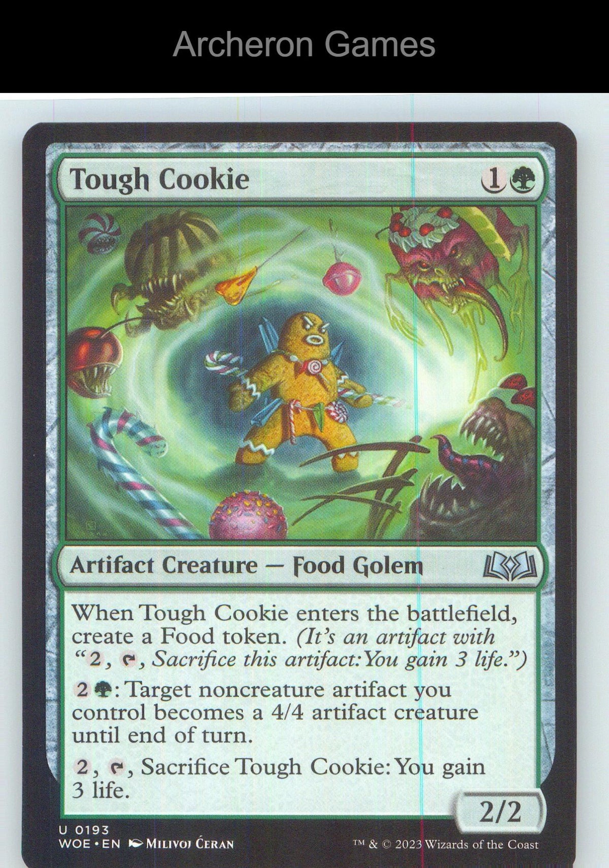 Tough Cookie WOE 193 UC MTG Card NM/EX+