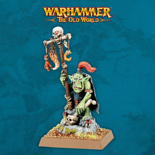 Goblin Shaman - Orc and Goblin Tribes - Warhammer the old World - Available From 04/05/2024