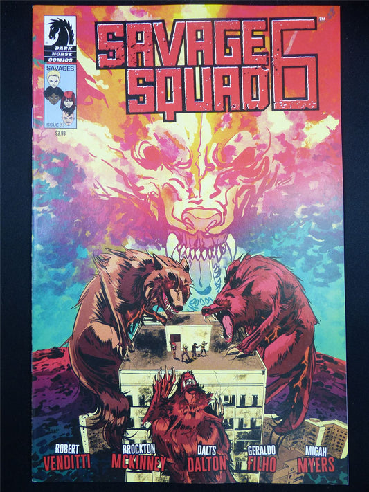 SAVAGE Squad 6 #3 - Dark Horse Comic #1MQ