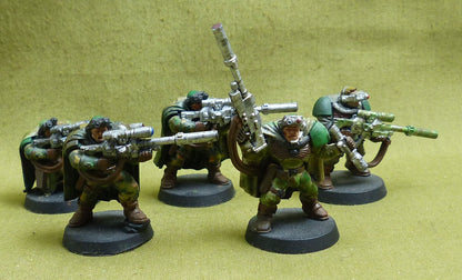 Scouts with Sniper Rifles  - Space Marines - Warhammer 40K #49T
