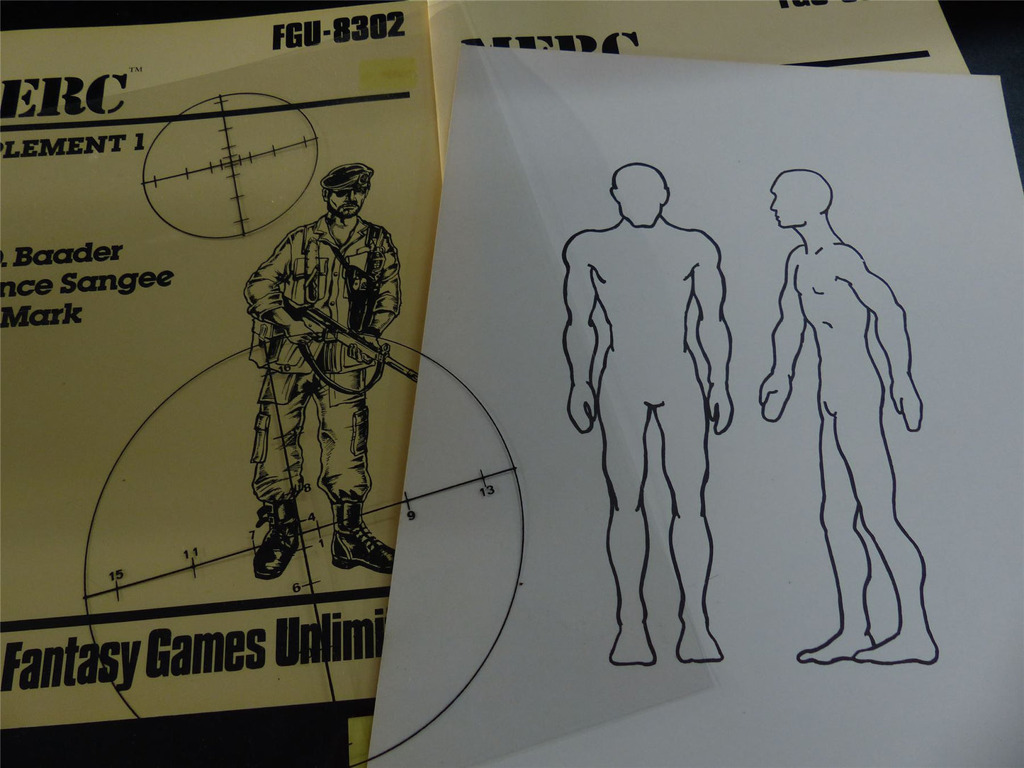 MERC: Modern Roleplaying Game of Country Insurgency OOP - Fantasy Games Limited #223