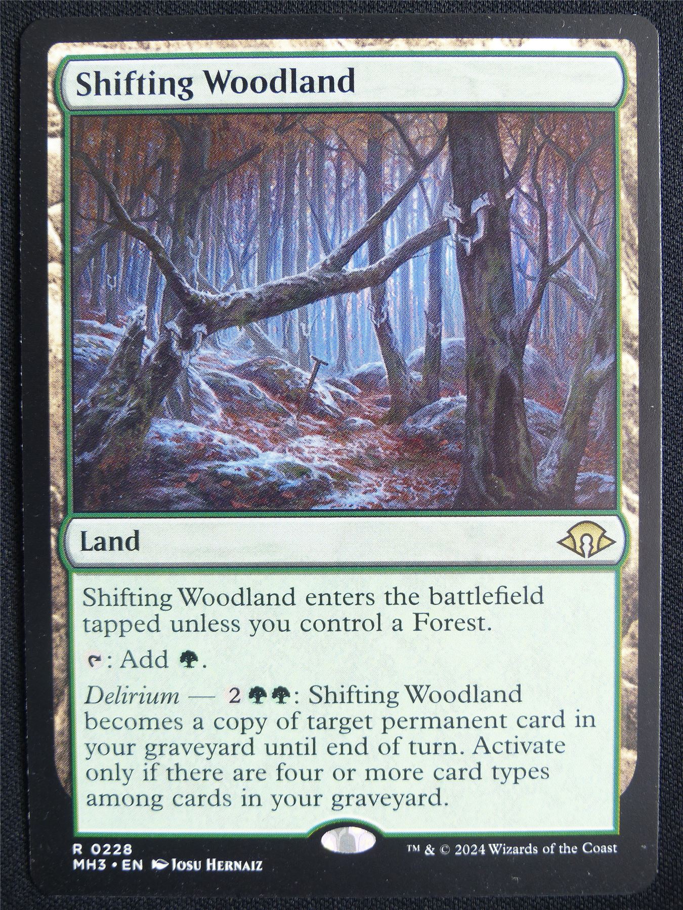 Shifting Woodland - MH3 - Mtg Card #5OM