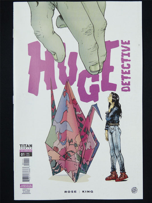 HUGE Detective #1 - B&B Aug 2024 Titan Comic #EP