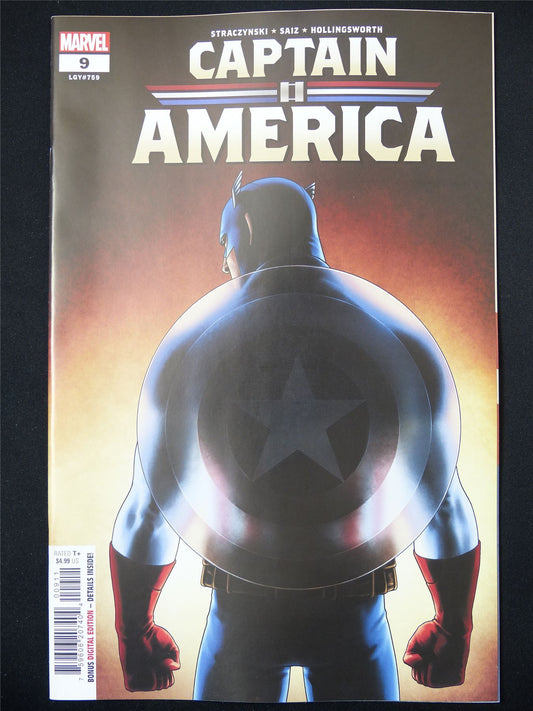 CAPTAIN America #9 - Jul 2024 Marvel Comic #6HK