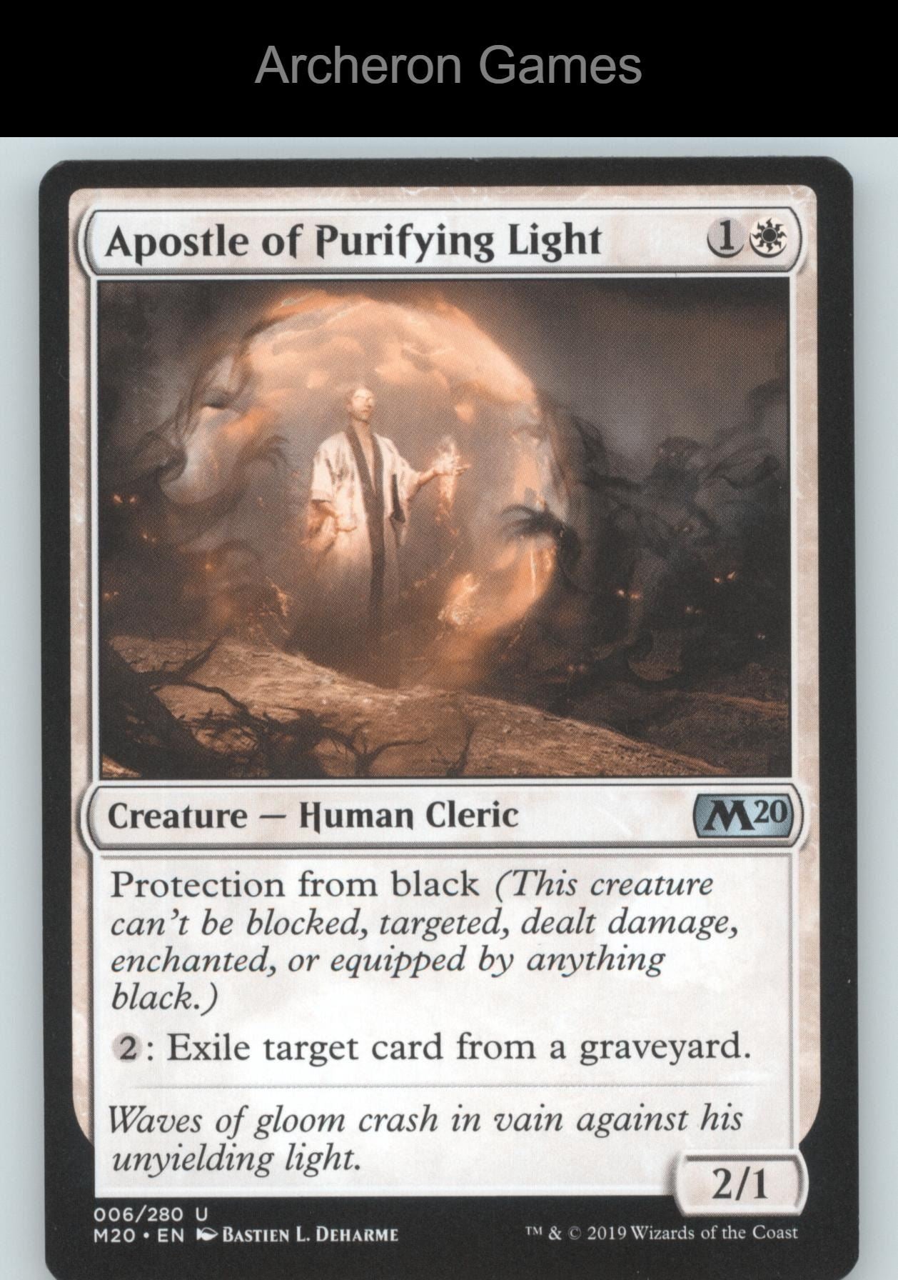 Apostle of Purifying Light 6 UC MTG Card Core Set 2020