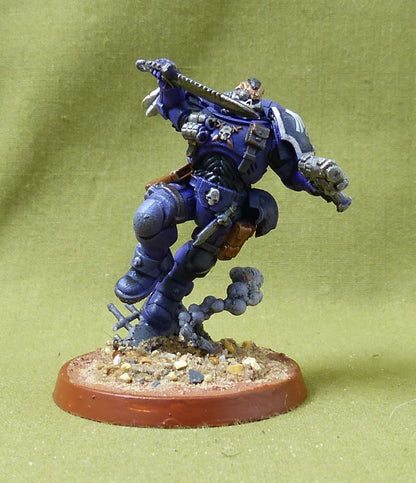 Primaris Lieutenant in Reiver Armour painted - Space Marines - Warhammer 40K #1U9