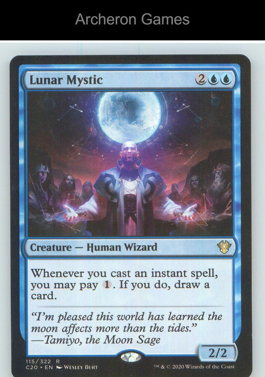 Lunar Mystic C20 115 R MTG Card NM/EX+